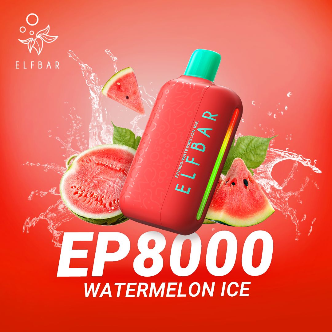 World of ELF BAR EP8000 - Watermelon Ice